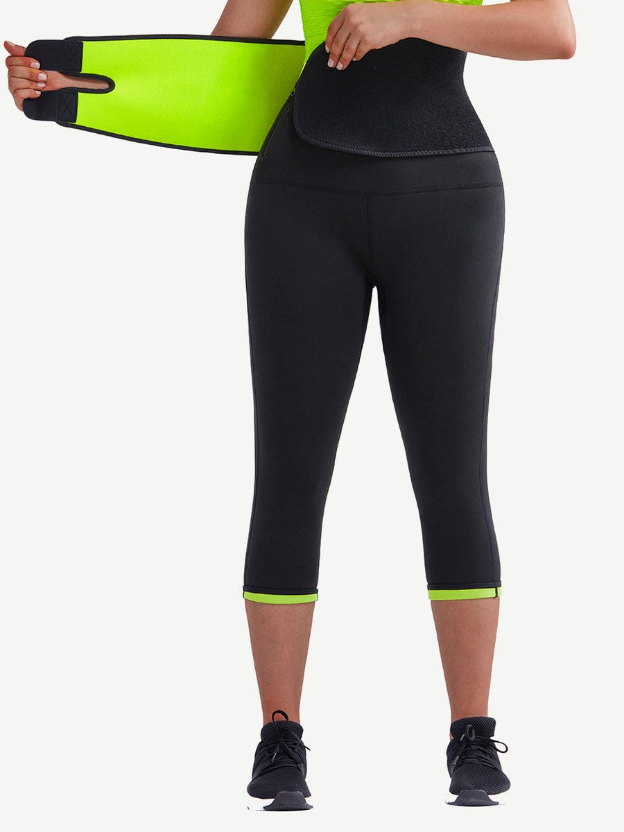 Big Size Neoprene Shaper Pants With Belt Smoothlines