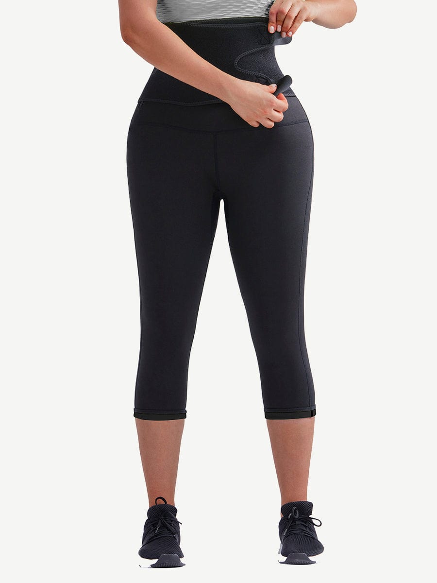 Big Size Neoprene Shaper Pants With Belt Smoothlines