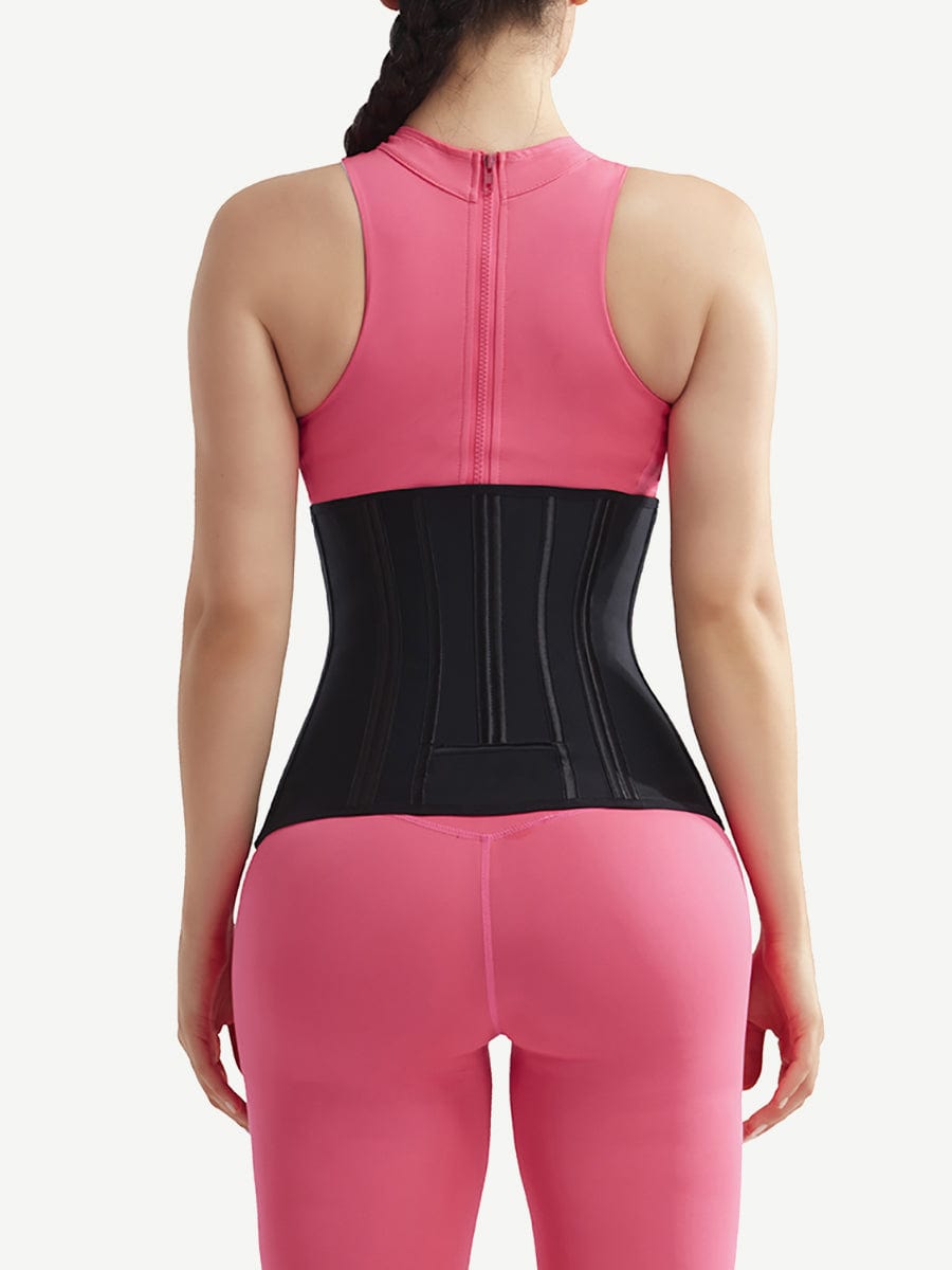 Fabulous Fit 20 Steel Bones Latex Waist Cincher Hook Waist Trainer Bulk