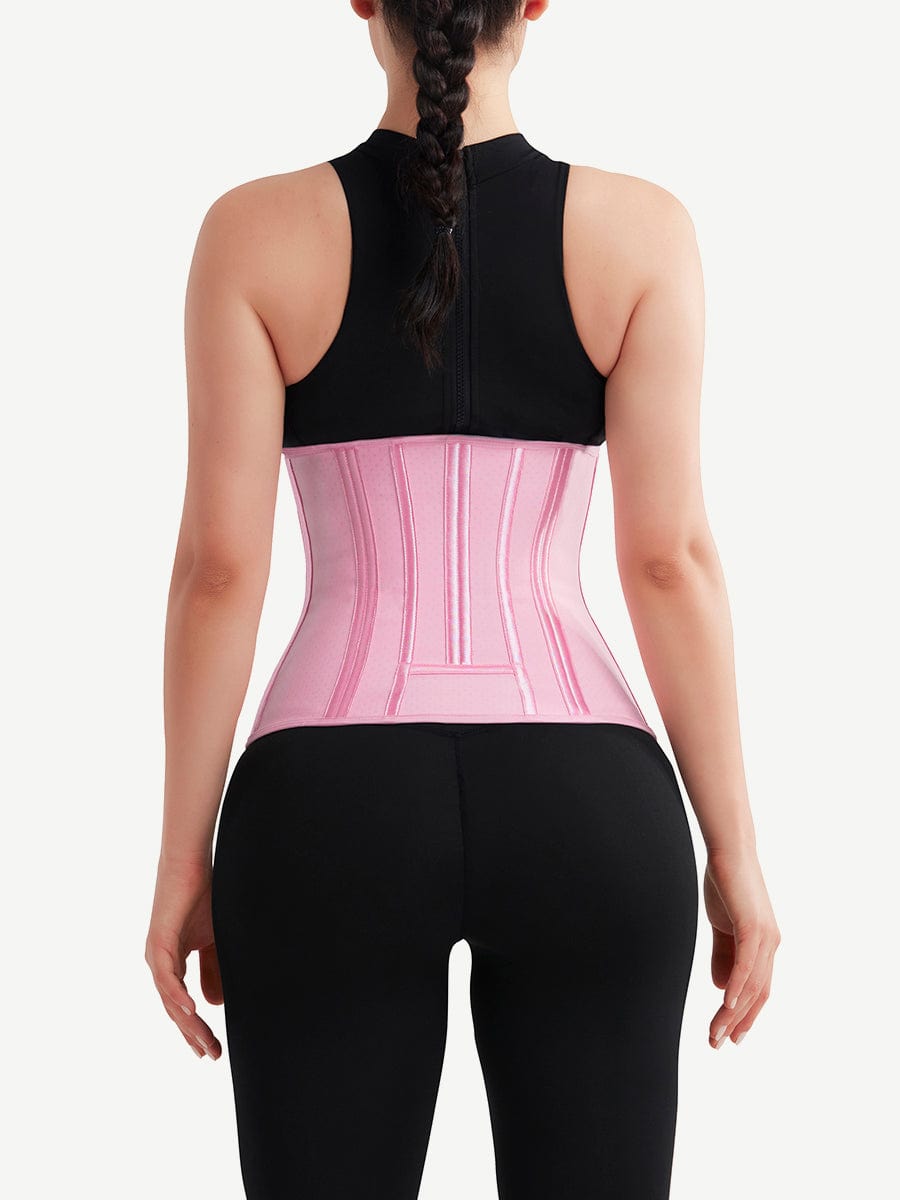 Fabulous Fit 20 Steel Bones Latex Waist Cincher Hook Waist Trainer Bulk