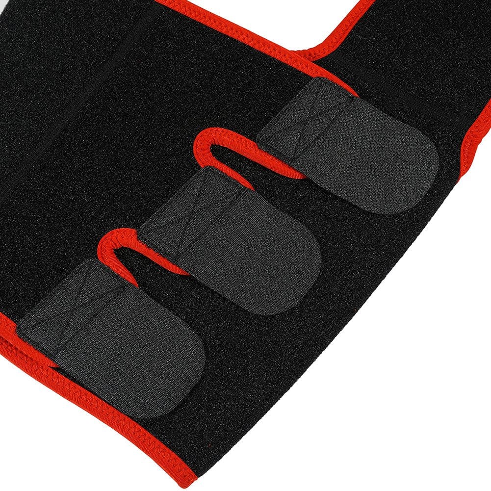Black Tummy And Thigh Shaper Neoprene 3 Belts Abdominal Control