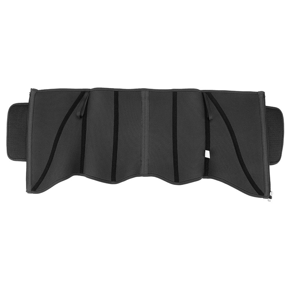 Black Neoprene Waist Trainer 10 Steel Bones Basic Shaping
