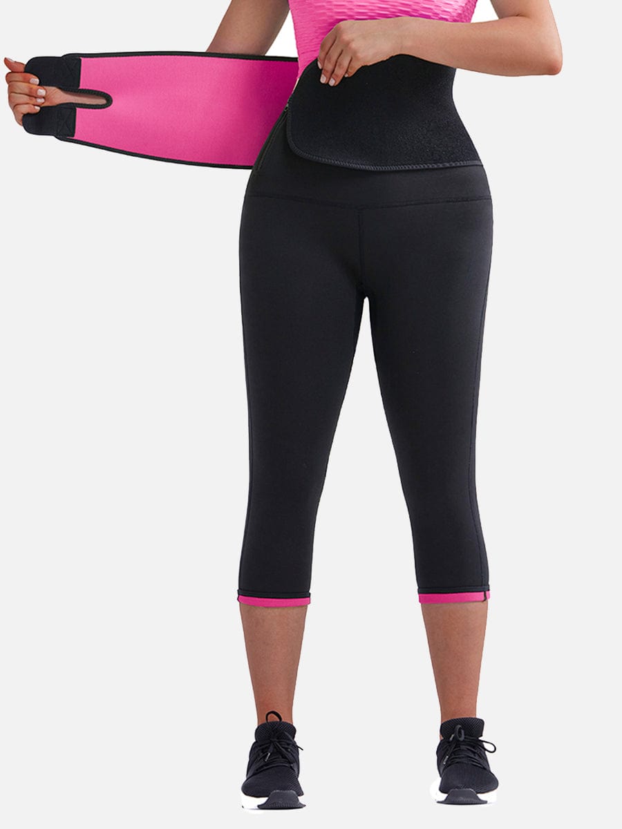 Big Size Neoprene Shaper Pants With Belt Smoothlines