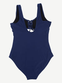 One-Piece Shapewear Swimsuit With Cut-out Design