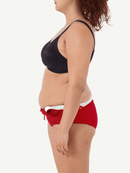One-Piece Shapewear Swimsuit With Cut-out Design