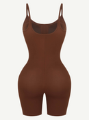 Mid-Thigh Fitness & Shaping Breathable Romper