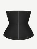 Steel Boned Tummy Control Waist Trainer with Double Belts