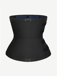 Steel Boned Tummy Control Waist Trainer with Double Belts