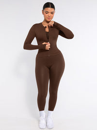 Seamless High Waisted Leg Shaping Slimming Yoga Legging