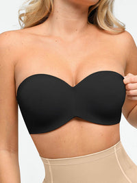 Push-Up Shape Bra Built-in Steel Ring with Removable Straps