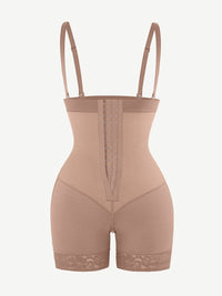 Sexy Lace Firm Compression Latex Buttocks Lifting Shapewear