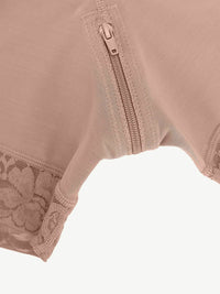 Sexy Lace Firm Compression Latex Buttocks Lifting Shapewear