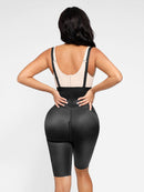 Body Shaper clips inside for post-operative wear and removable shoulder straps