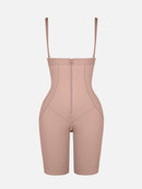 Body Shaper clips inside for post-operative wear and removable shoulder straps