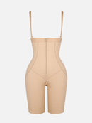 Body Shaper clips inside for post-operative wear and removable shoulder straps
