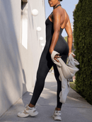 One Piece Halter Thigh Slimming Shapewear Jumpsuits
