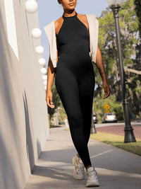 One Piece Halter Thigh Slimming Shapewear Jumpsuits