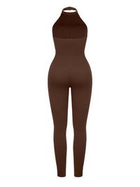 One Piece Halter Thigh Slimming Shapewear Jumpsuits
