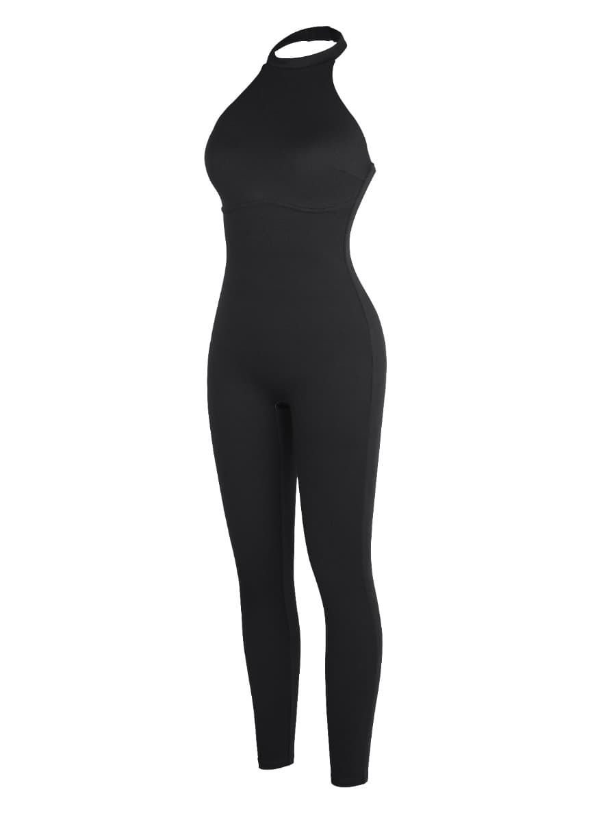 One Piece Halter Thigh Slimming Shapewear Jumpsuits