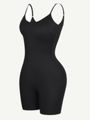 Mid-Thigh Fitness & Shaping Breathable Romper