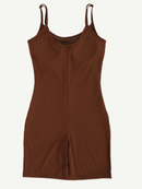 Mid-Thigh Fitness & Shaping Breathable Romper