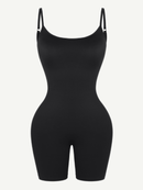 Mid-Thigh Fitness & Shaping Breathable Romper
