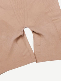 Strengthen Black High Waisted Shapewear With Bra Clips Tight Fit