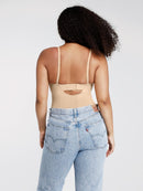 One-Piece Underwire Strap Removable Waist And Abdomen Shaping Thong Bodysuit