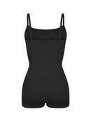 Seamless Waist and Abdomen Shaping Shapewear Bodysuit with Adjustable Straps