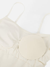Seamless Waist and Abdomen Shaping Shapewear Bodysuit with Adjustable Straps