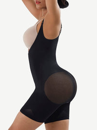 High Waist Full Body Shaper Mesh High-Compression