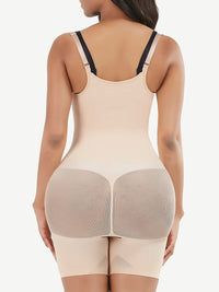 High Waist Full Body Shaper Mesh High-Compression