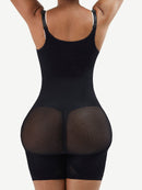 High Waist Full Body Shaper Mesh High-Compression