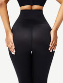 Seamless High Waist 3D Print Legging Curve Smoothing
