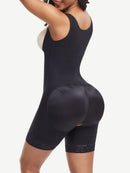 Post Surgery Compression Tummy Control Full Body Shaper With Hook-and-Eye Zipper Closure