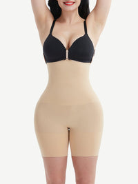 Seamless Instant Smooth Three Buckles Butt Lifter Bodycon