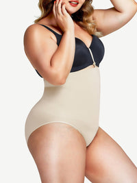 High Elasticity Large Size Seamless Buckle Panty Shaper