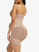 Open Gusset Happy Butt Seamless Bodysuit Shapewear