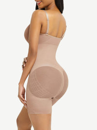 Open Gusset Happy Butt Seamless Bodysuit Shapewear