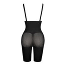 Black Seamless Body Shapers Mesh Strap Plus Size Slim Waist