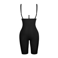 Black Seamless Body Shapers Mesh Strap Plus Size Slim Waist