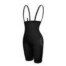 Black Seamless Body Shapers Mesh Strap Plus Size Slim Waist