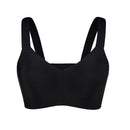 Black Seamless Shapewear Bra Removable Pads Tight Fitting