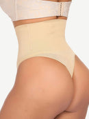 Seamless Instant Smooth 4 Steel Bones Shapewear Thong Natural Shaping