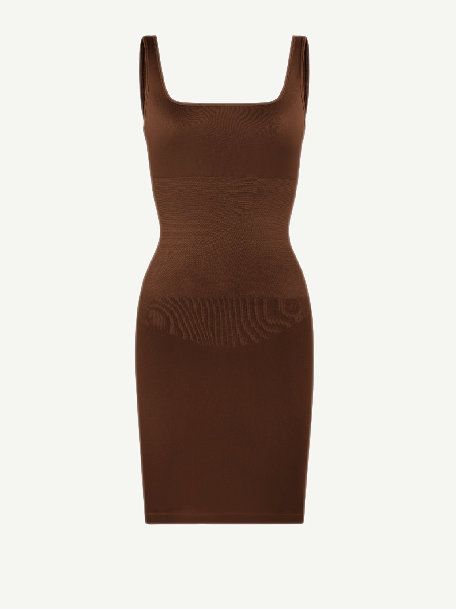 🌿Eco-friendly Square-neck Shaper Snatched Seamless Dress