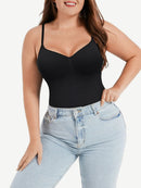 Seamless Scultp Covered Bust Jumpsuit Thong Bodysuit
