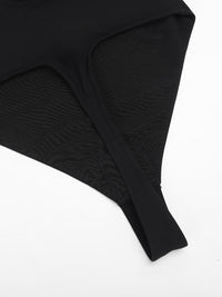 One-piece Front Low-cut Beauty Back Wedding Thong Bodysuit