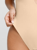 One-piece Front Low-cut Beauty Back Wedding Thong Bodysuit