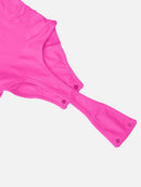 Seamless Scultp Covered Bust Jumpsuit Thong Bodysuit