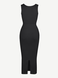 🌿 Eco-friendly Seamless 360° Waist Control Spaghetti Strap Suspender Long Skirt